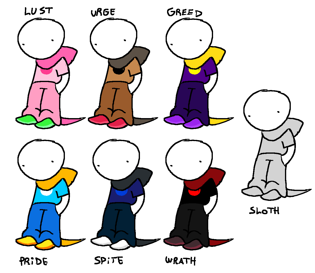 god tier pajamas for the aspects represented above.