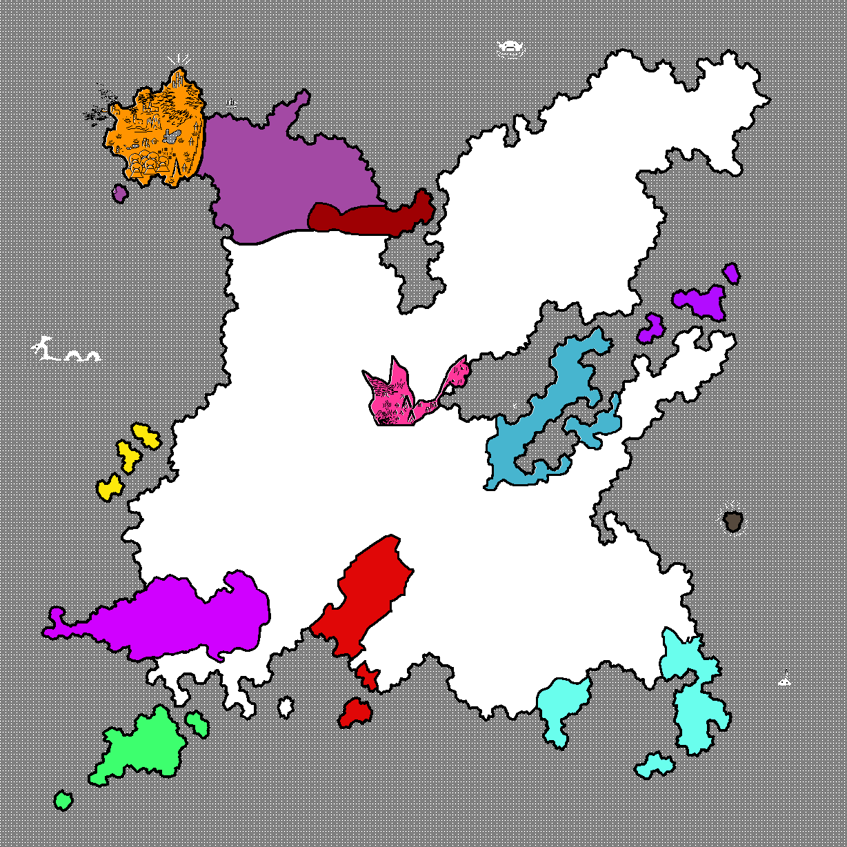 the map