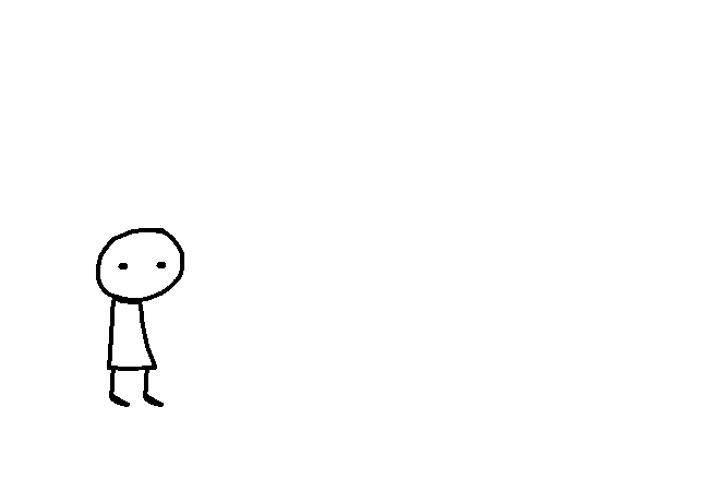 The first panel of AVERAGE STICKVENTURE.