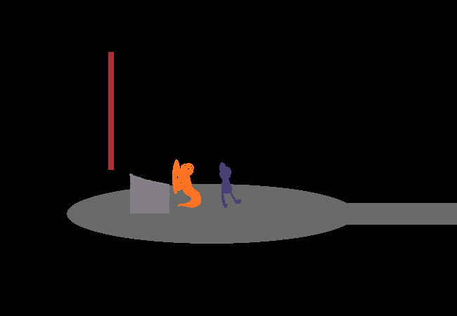 The console explodes, sending Anti flying.