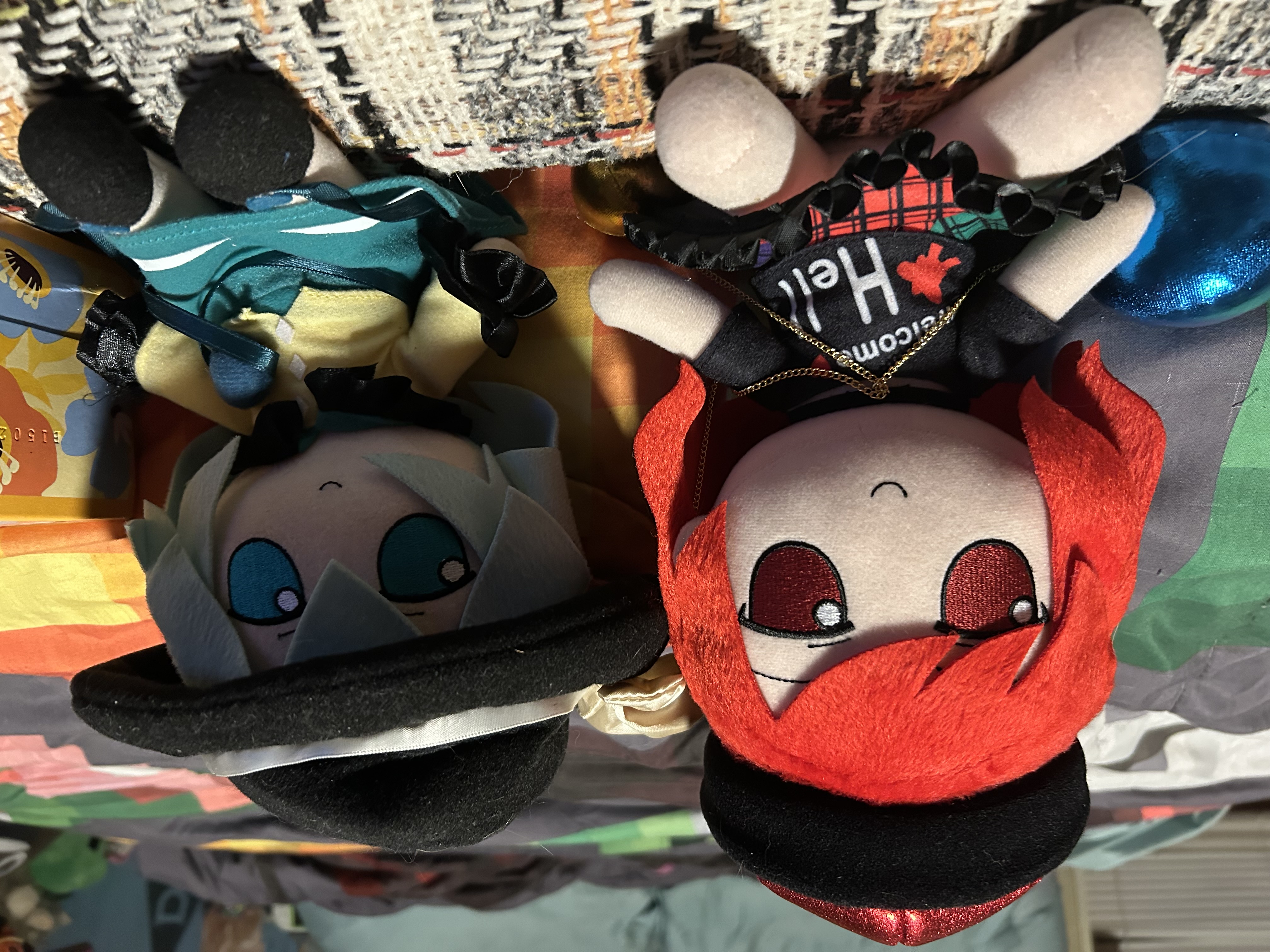 Hecatia and Koishi fumos