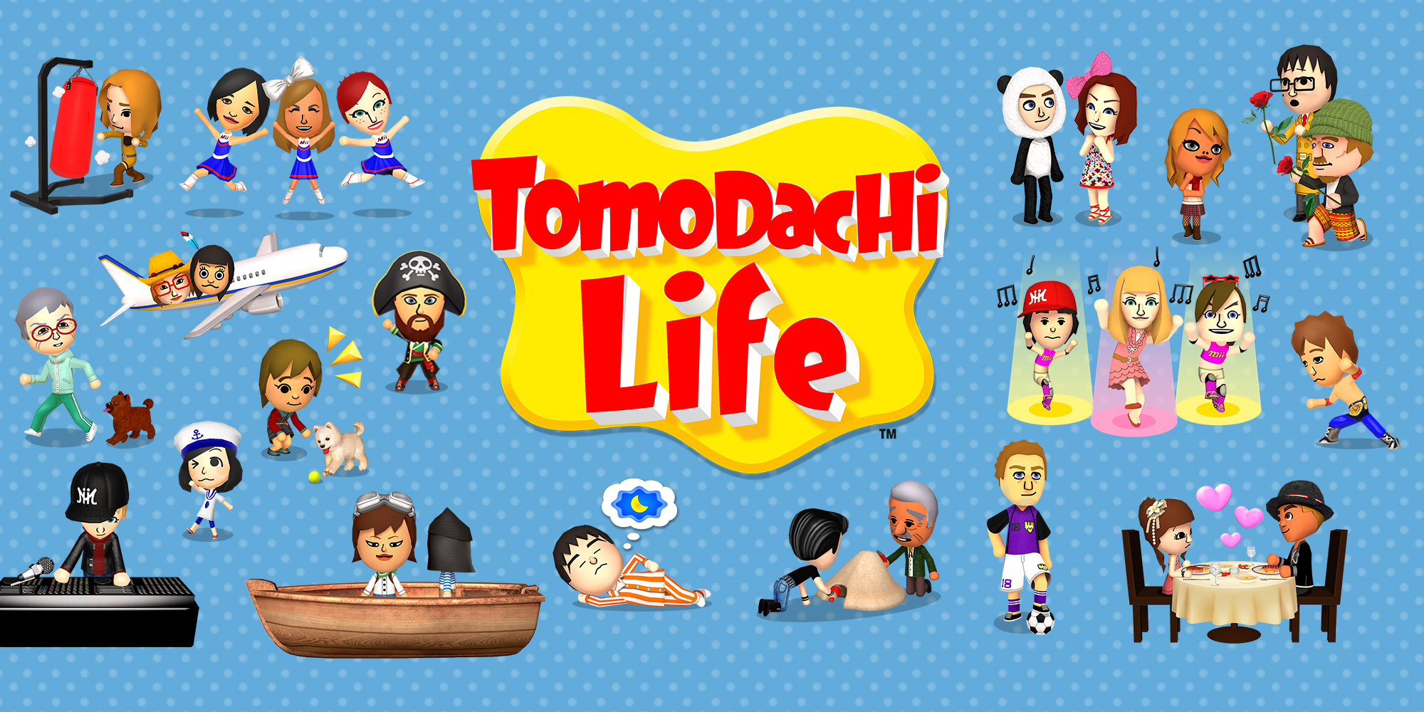 Tomodachi Life banner omg