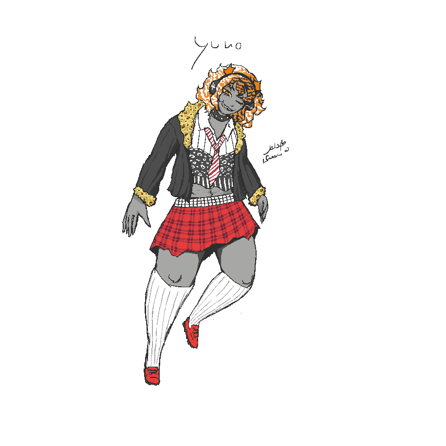 Young adult non-binary troll