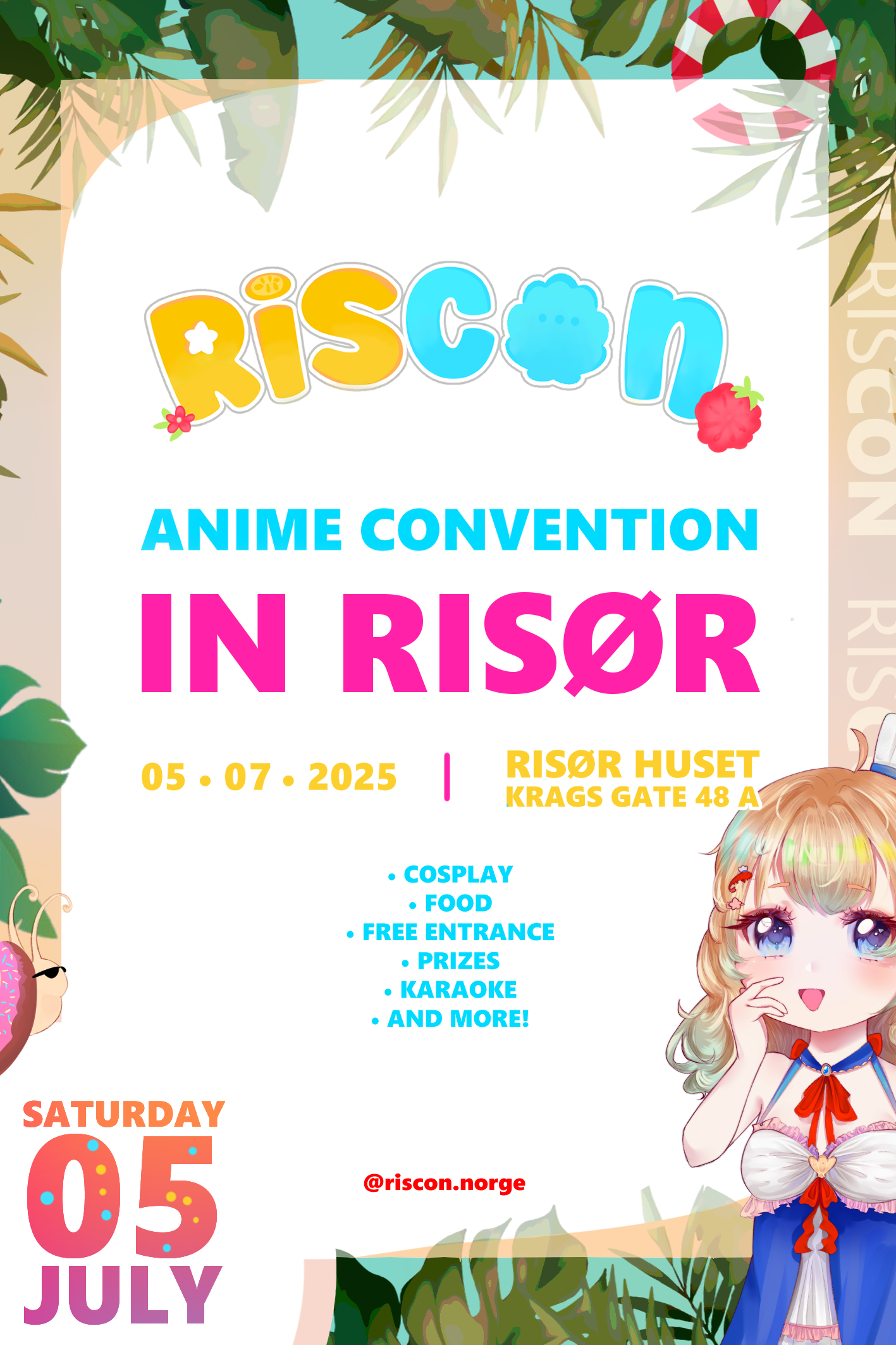 RisCon Summer Fest Official Poster