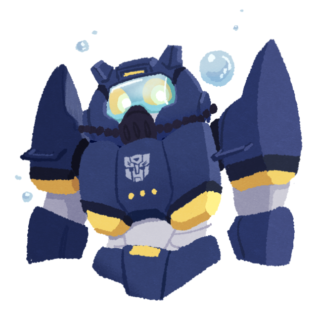 Scuba Dive fanart by Pidgea https://www.tumblr.com/roddity