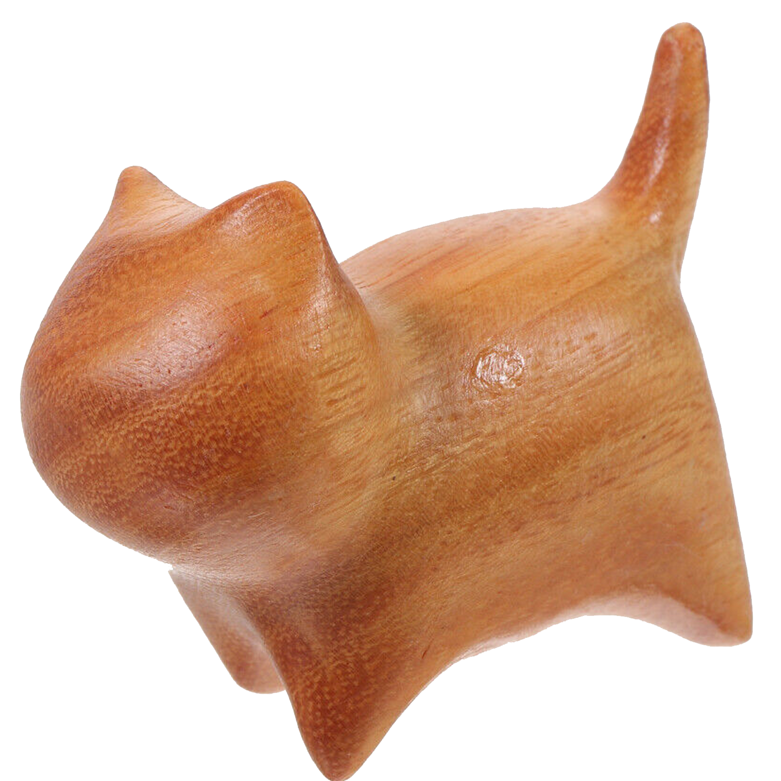 Wooden cat.