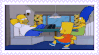 bart dance stamp