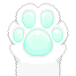 blue paw