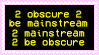 mainstream stamp
