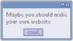 Make a website stamp