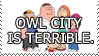 Owl city is terrible family guy