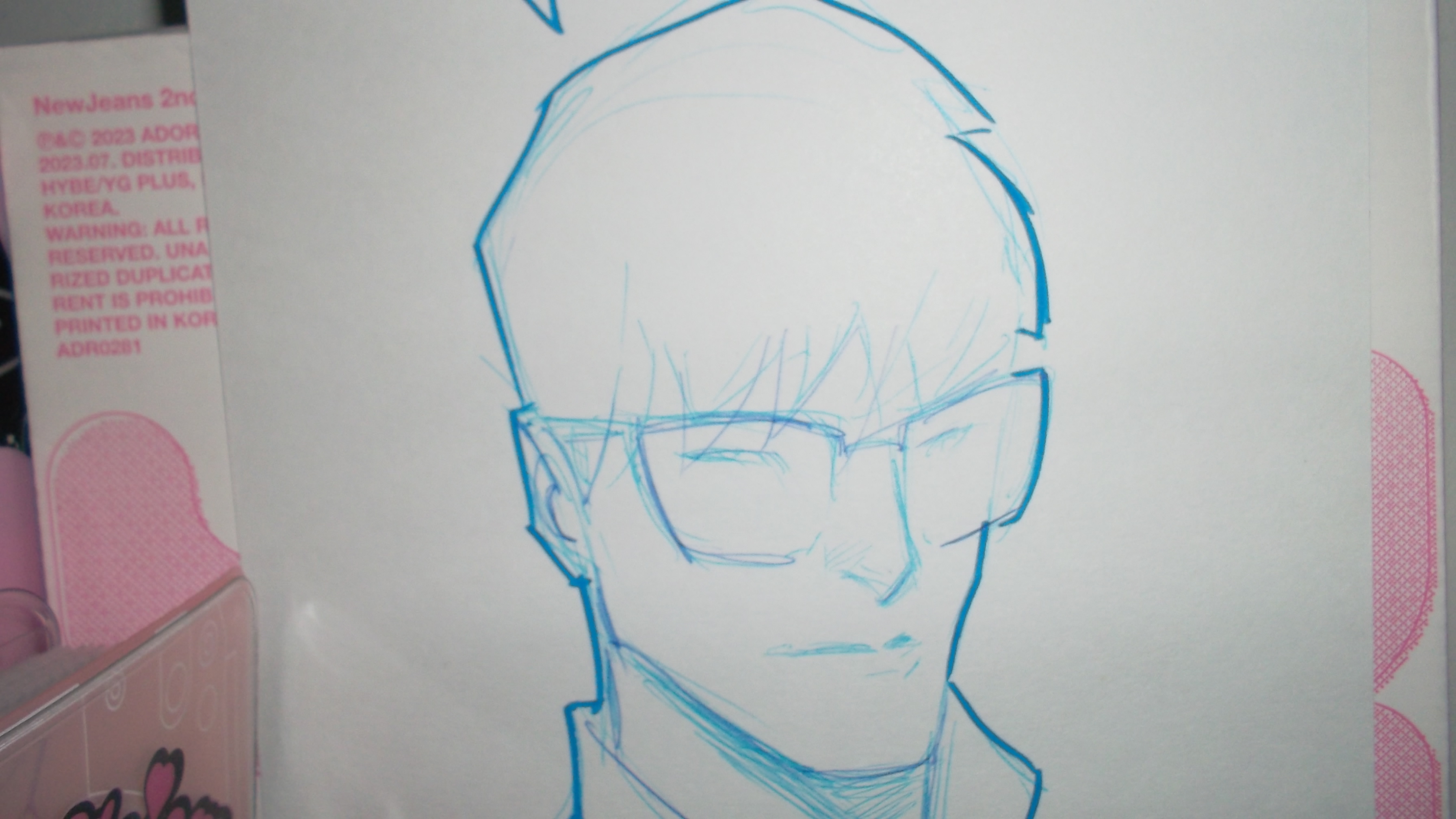 photograph of a drawing by John Timms