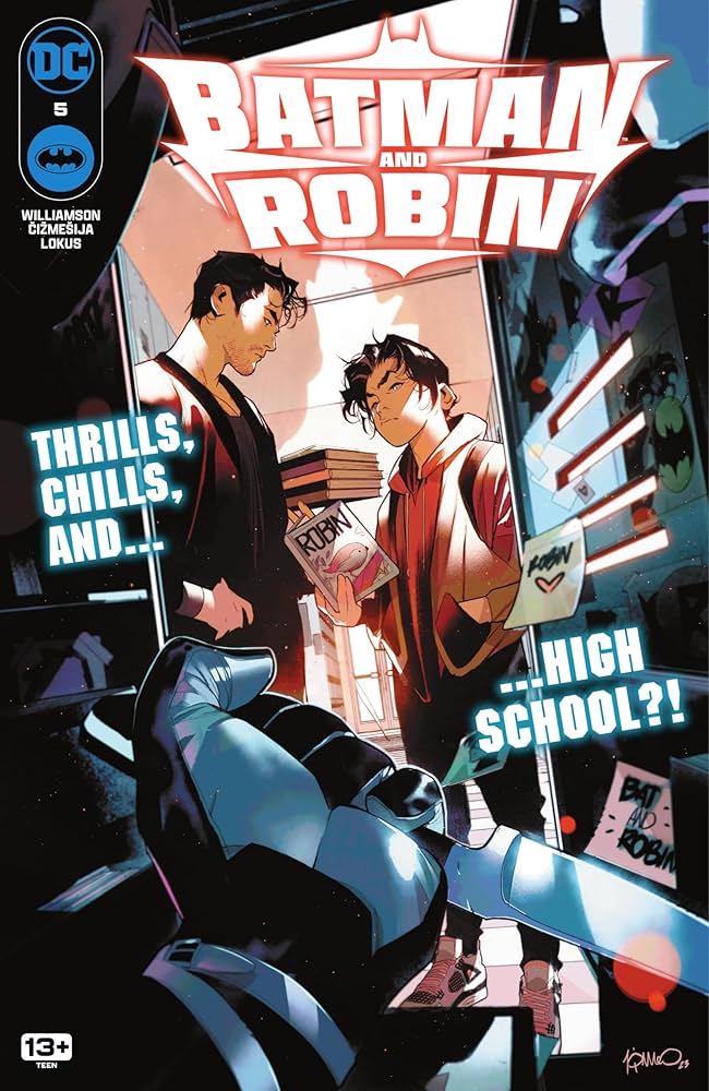 batman and robin '23 cover