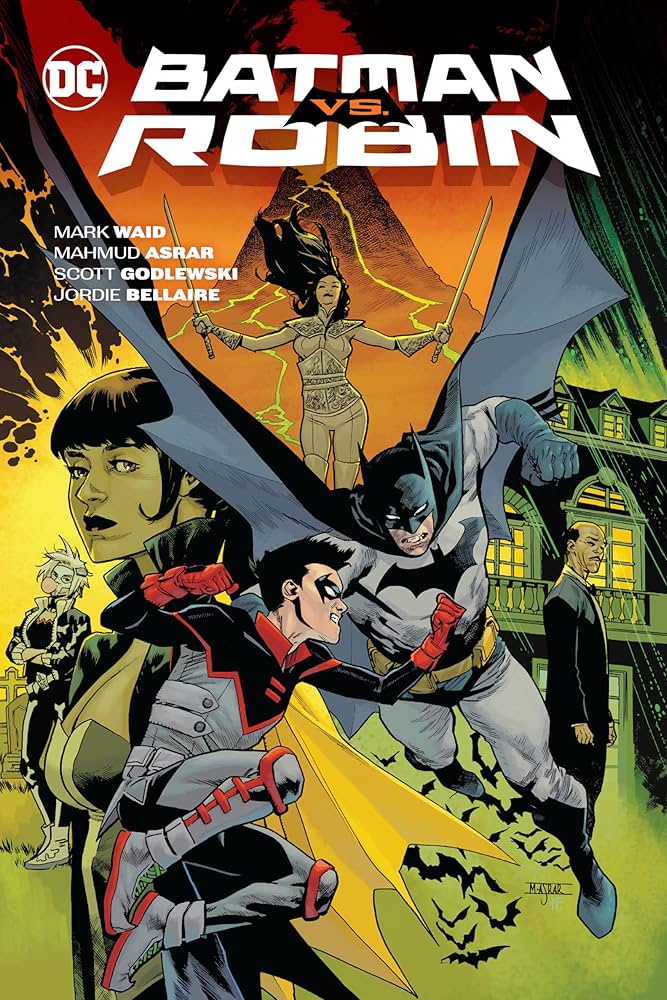 batman vs robin cover