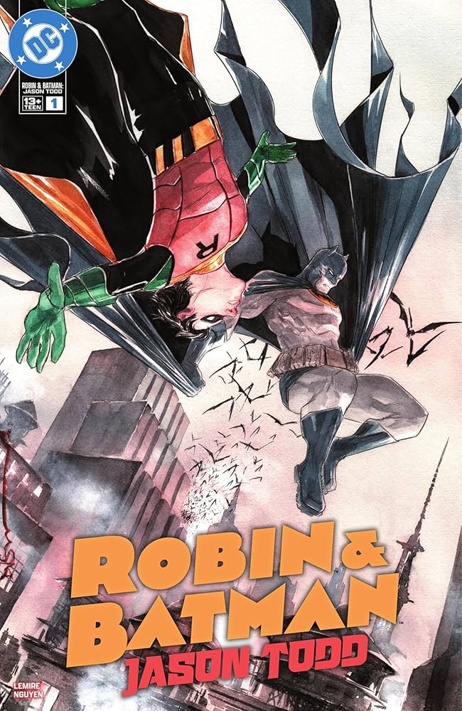 robin & batman jason todd #1 cover