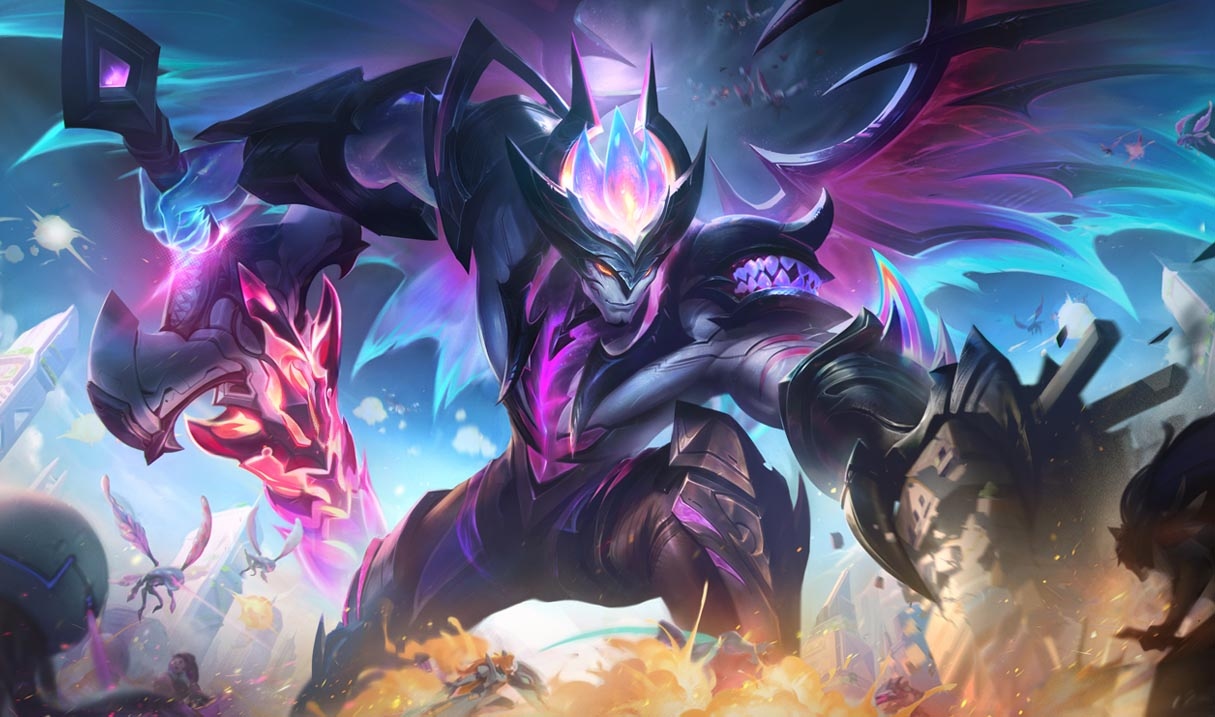 aatrox primordian splash art