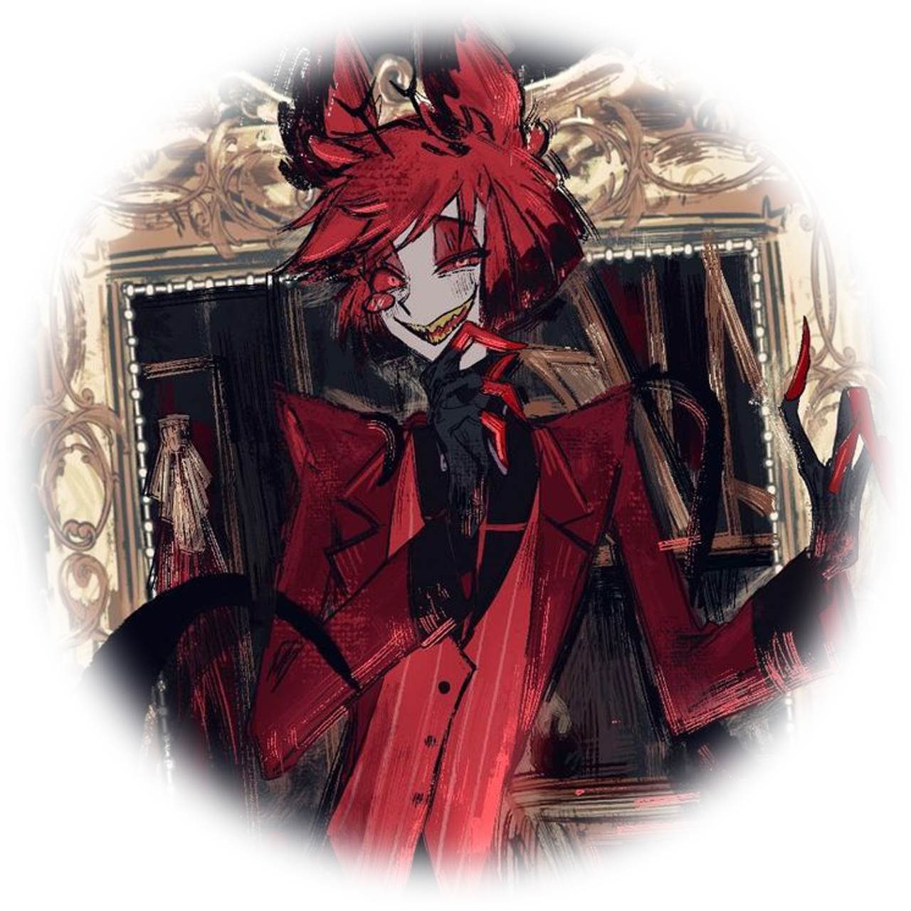 alastor ﹐ hazbin hotel
