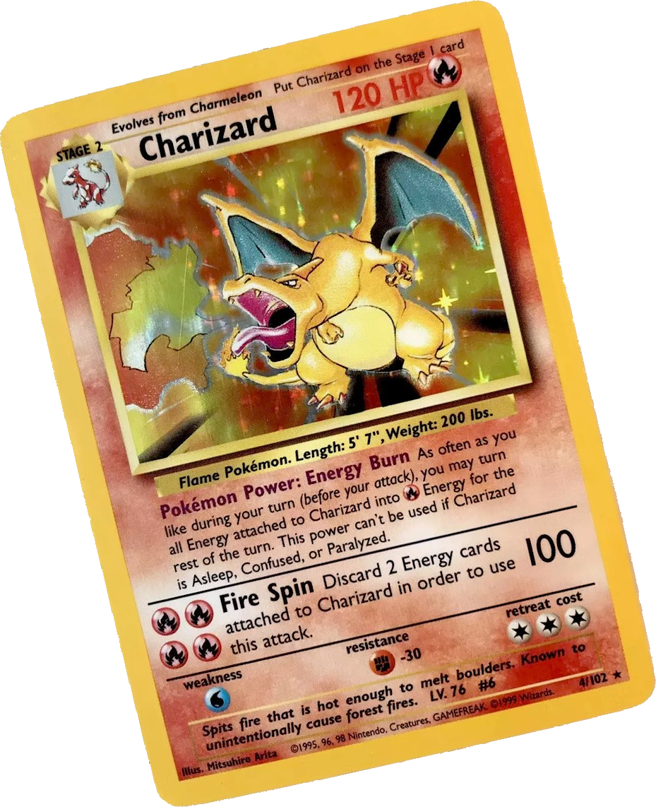 Charizard - Base Set Pokemon Card