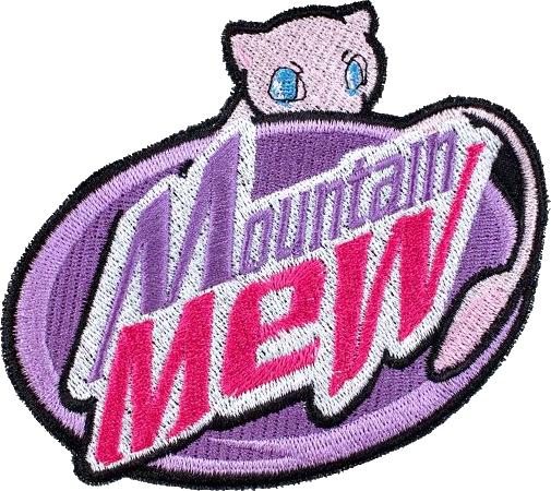 Mountain Mew Patch by ParkPatches on Etsy