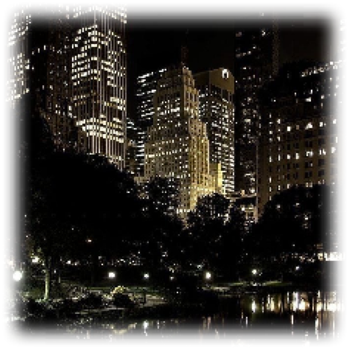 city lights