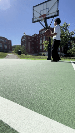 fake dunk
