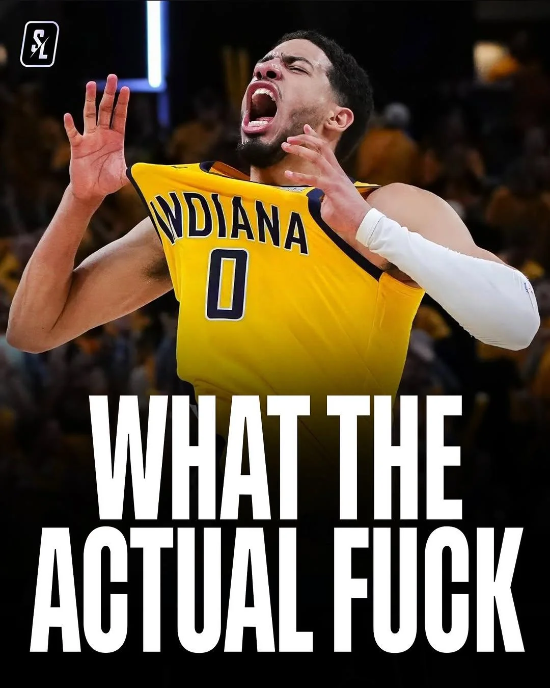 nba image with caption "WHAT THE ACTUAL FUCK"