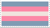 non-binary flag stamp