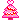 pink christmas tree woah!!