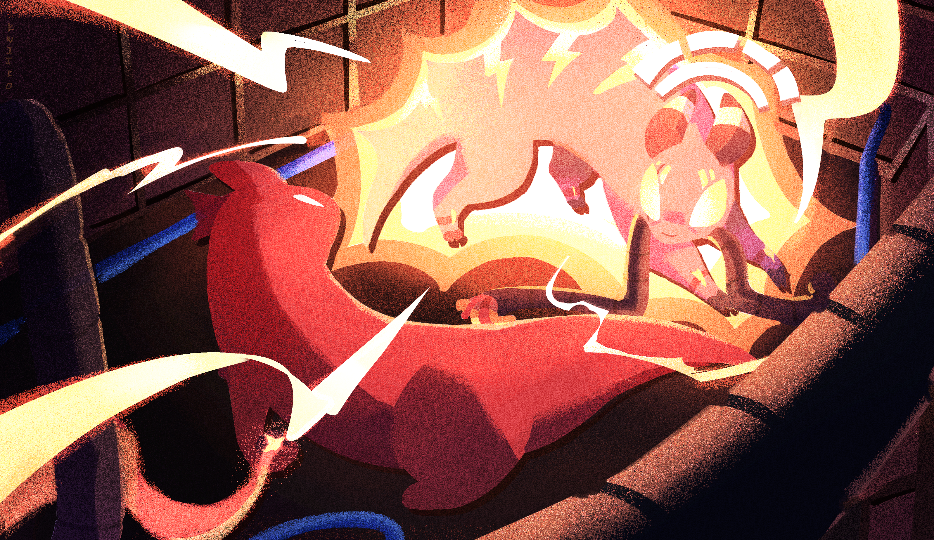 Image of Artificer about to adopt Pebbles scug