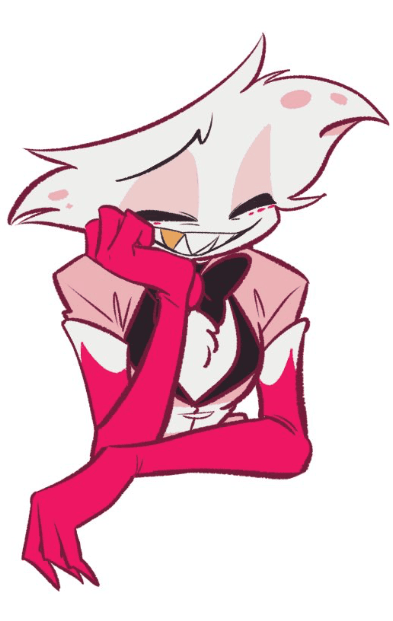 angel dust - art by @torikago0323 twitter