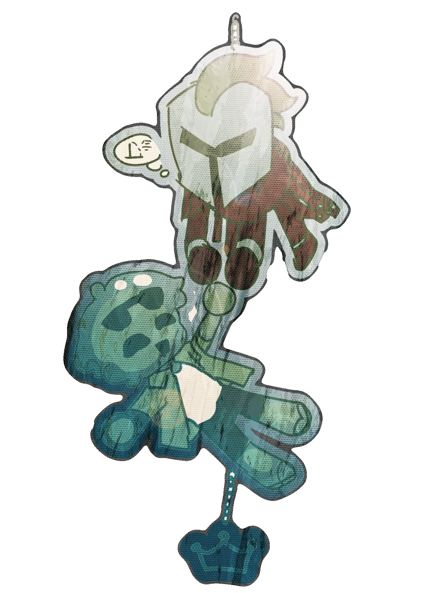 keychain art made by @greatest_f00l on twt keychain art made by @greatest_f00l on twt