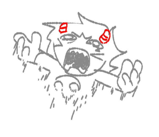 he is disintegrating 