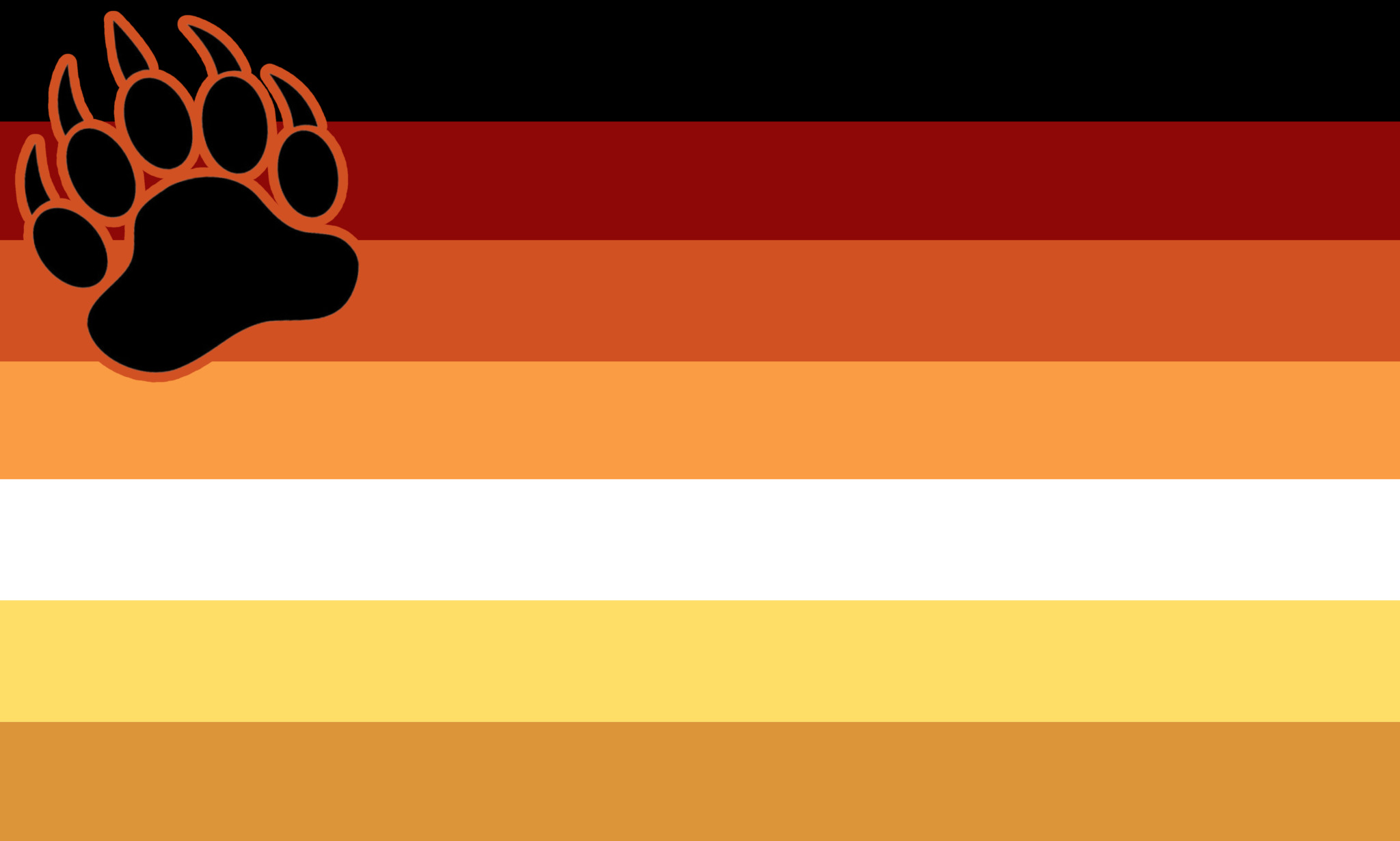 butchbear flag (by mogai-flaggot)