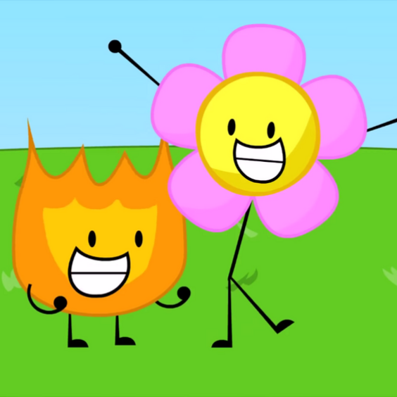firey and flower