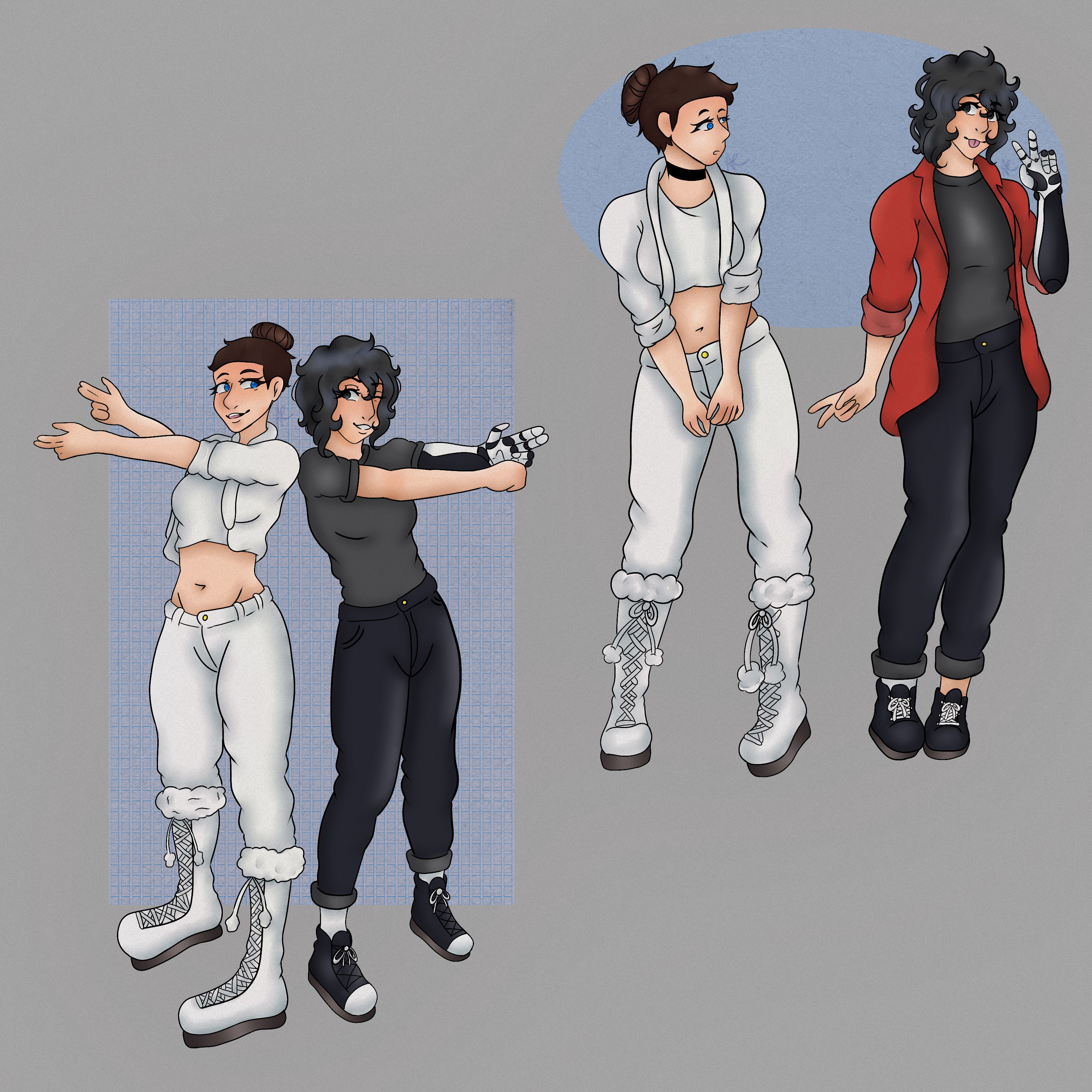 Old vs New Cassie desgin