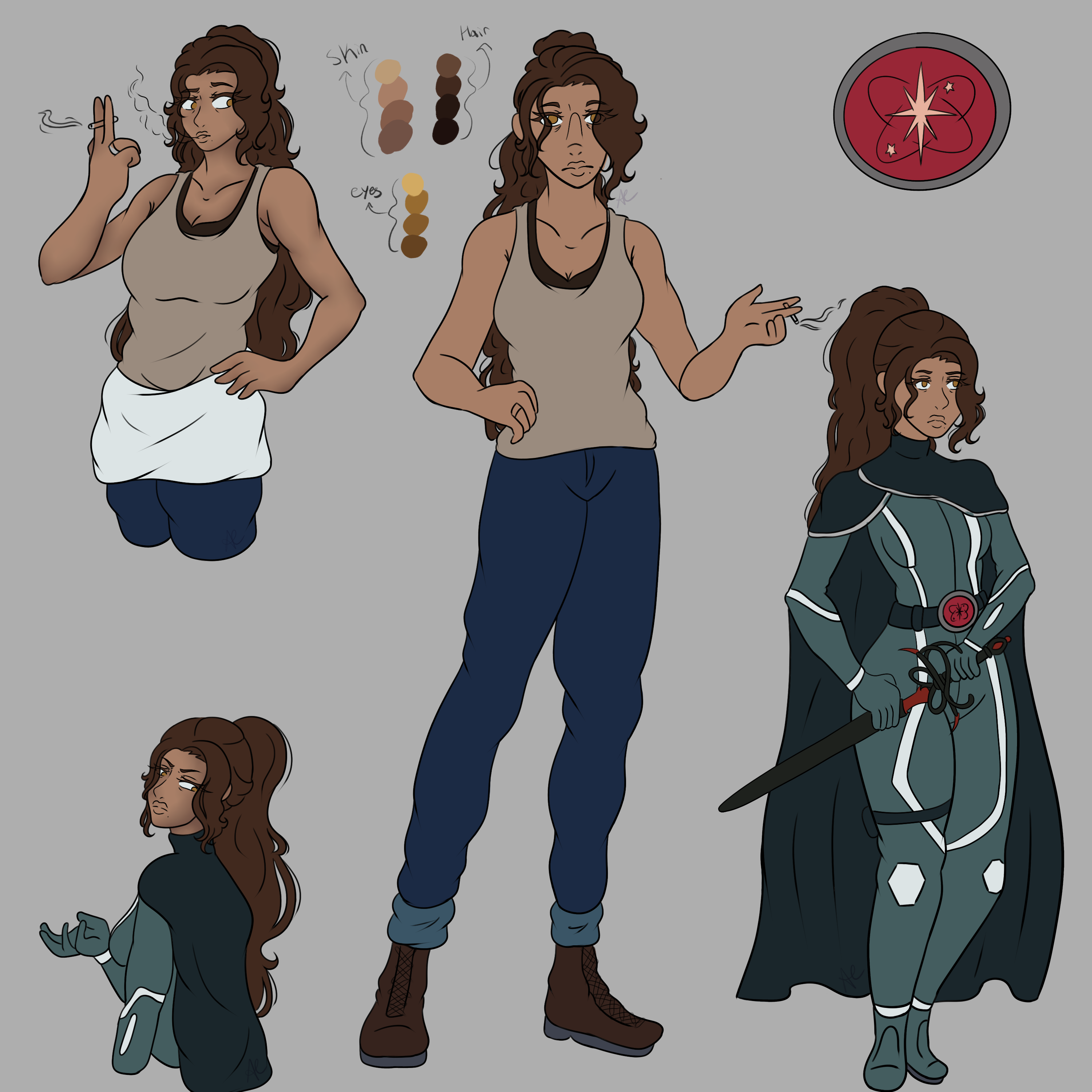 ref sheet for Xanthe