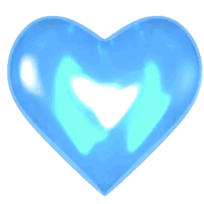 blue spinning heart