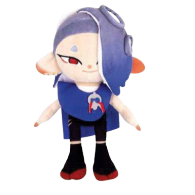 blue sanei shiver plush