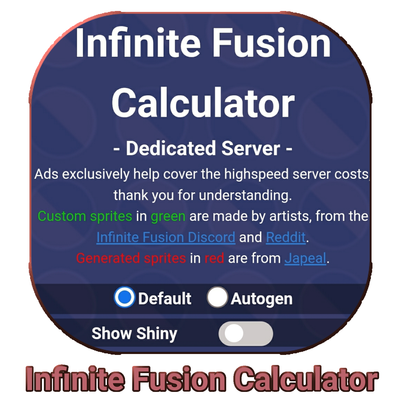 Infinite Fusion Calc