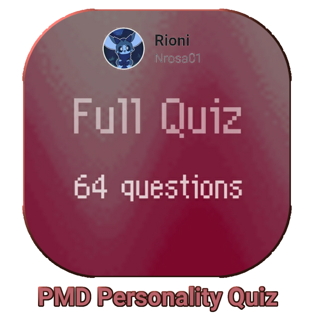 PMD Personality Test