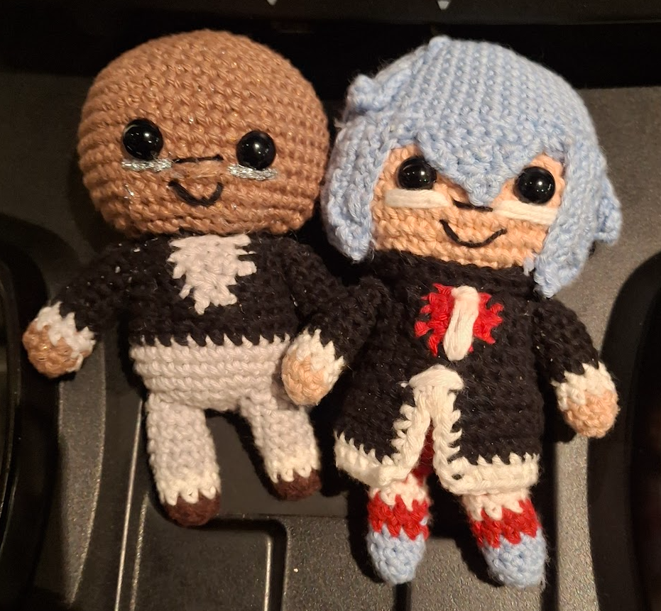 I had not touched crochet since July and picked it back up just to make these