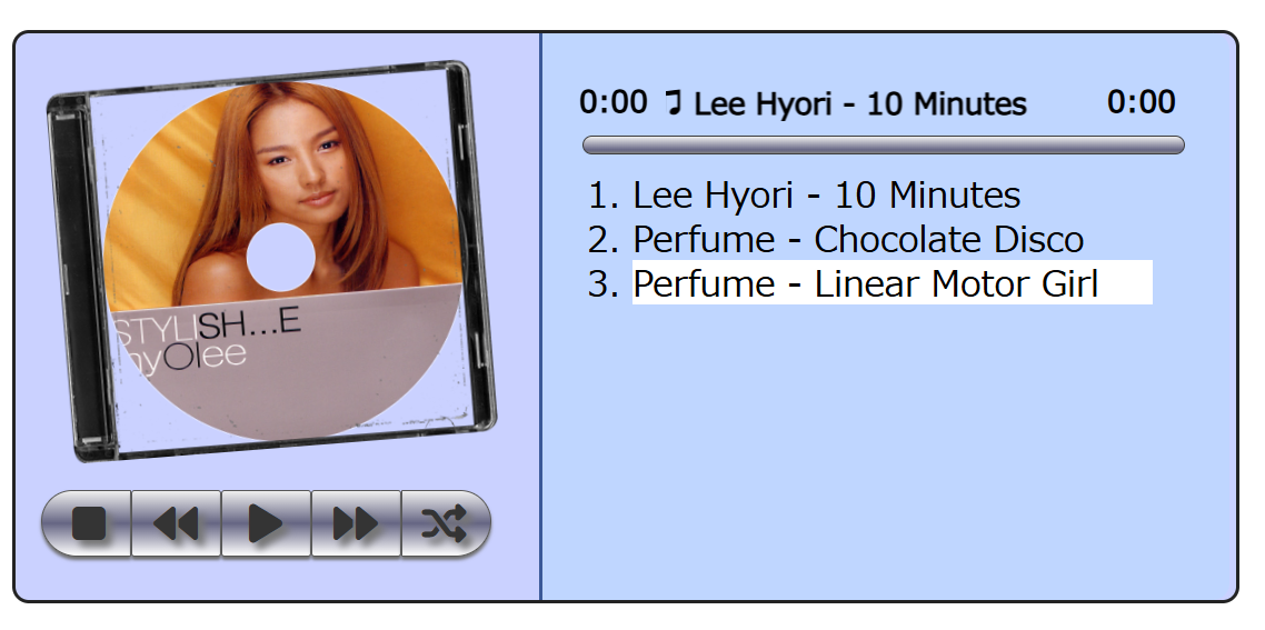 Music Player Interface