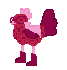 A mailbird blocks the way!