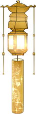 An image of a yellow lantern