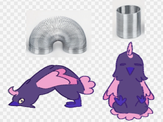 evidence of slinky being very slinky