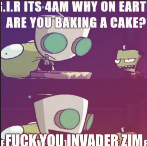 fuck you invader zim meme