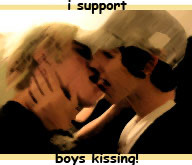 i support boys kissing