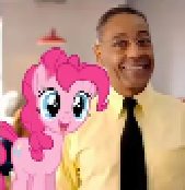 gus fring and pinkie pie