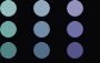 3 row dots