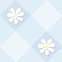 gingham daisy